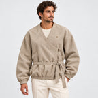 BIMOOX Avrelia Winterjacke – Beige – Model-Mann