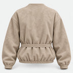 BIMOOX Avrelia Winterjacke – Beige – Hinten