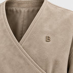 BIMOOX Avrelia Winterjacke – Beige – Detail