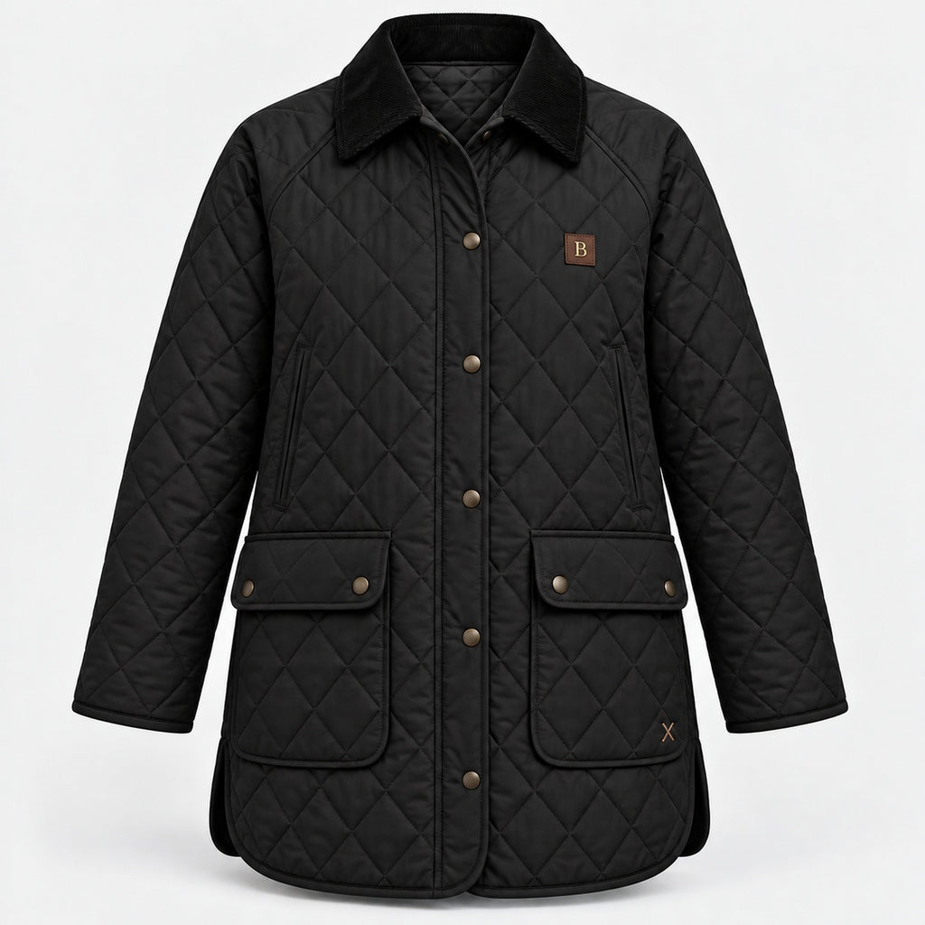 BIMOOX Renvora Winterjacke – Schwarz – Vorne