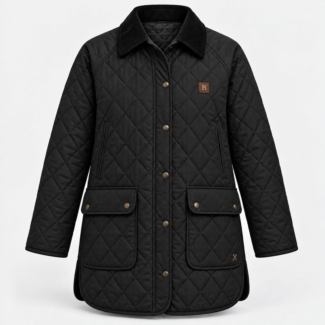 BIMOOX Renvora Winterjacke – Schwarz – Vorne