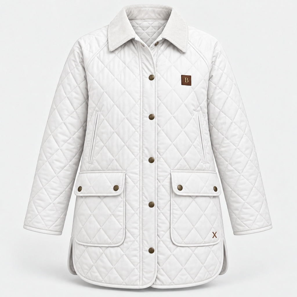 BIMOOX Renvora Winterjacke – Weiß – Vorne