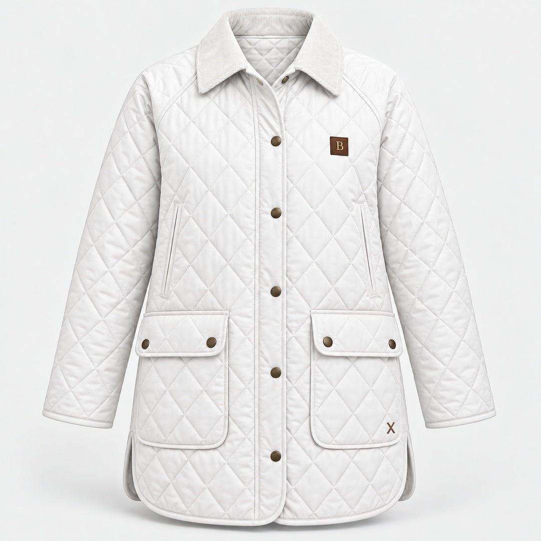 BIMOOX Renvora Winterjacke – Weiß – Vorne