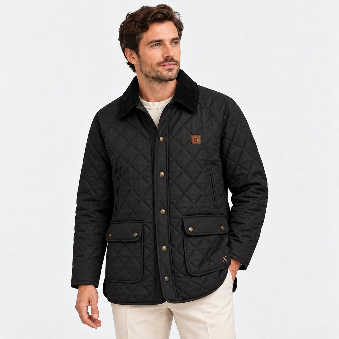 BIMOOX Renvora Winterjacke – Schwarz – Model-Mann