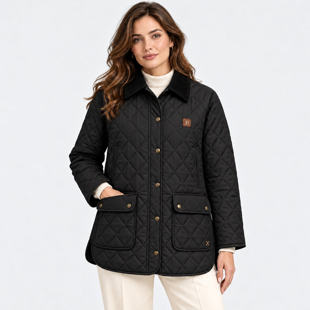 BIMOOX Renvora Winterjacke – Schwarz – Model-Frau