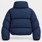 BIMOOX Sylvaren Winterjacke – Dunkelblau-Uni – Hinten