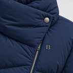 BIMOOX Sylvaren Winterjacke – Dunkelblau-Uni – Detail