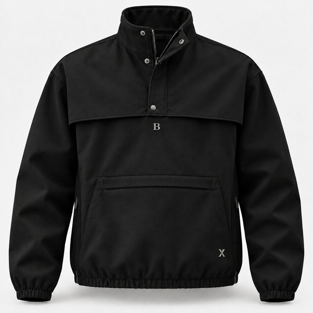 BIMOOX Osvian Winterjacke – Schwarz – Vorne