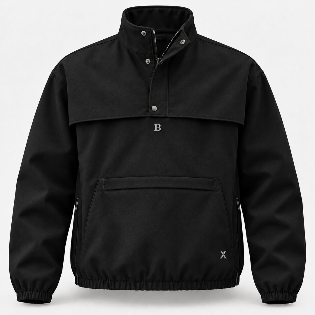 BIMOOX Osvian Winterjacke – Schwarz – Vorne