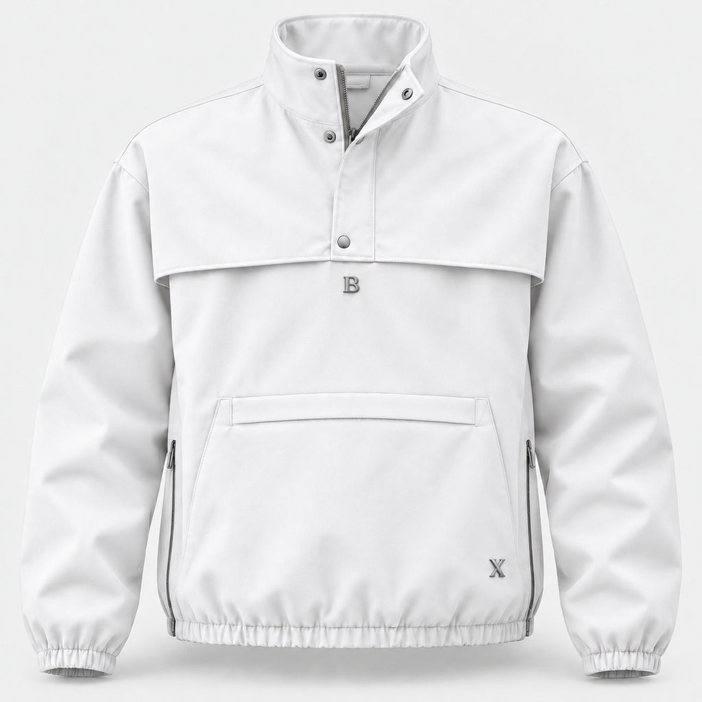 BIMOOX Osvian Winterjacke – Weiß – Vorne