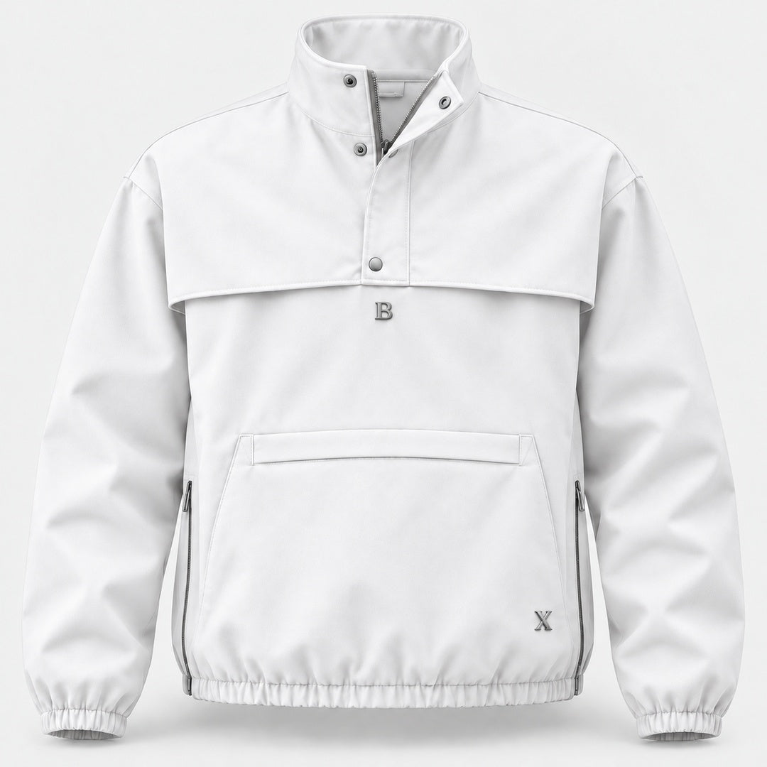 BIMOOX Osvian Winterjacke – Weiß – Vorne