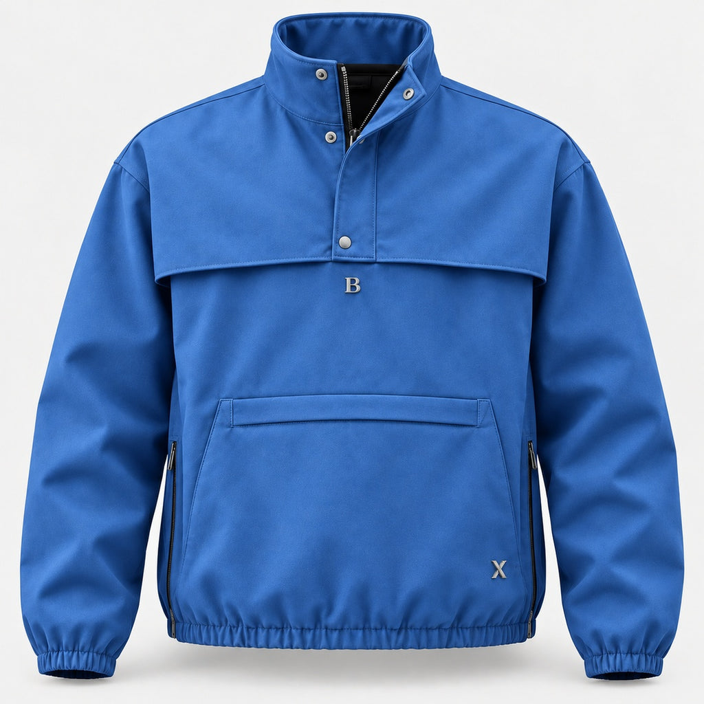 BIMOOX Osvian Winterjacke – Blau – Vorne