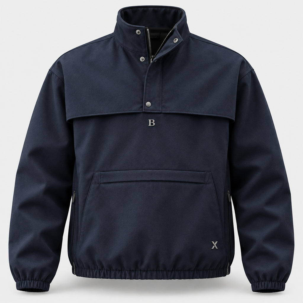 BIMOOX Osvian Winterjacke – Dunkelblau – Vorne