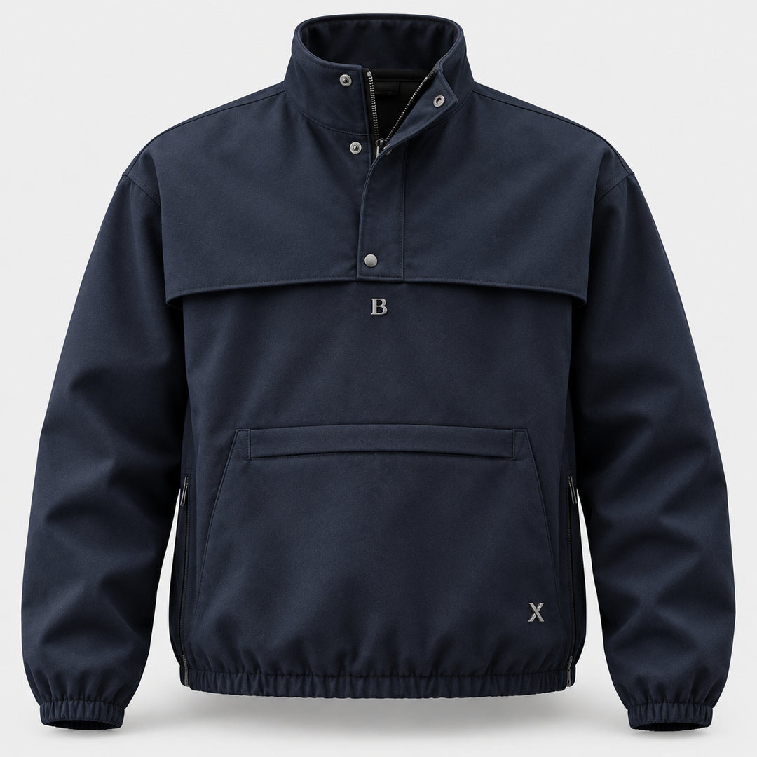 BIMOOX Osvian Winterjacke – Dunkelblau – Vorne