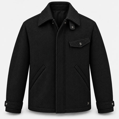 BIMOOX Bravorn Winterjacke – Schwarz – Vorne