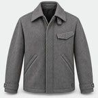 BIMOOX Bravorn Winterjacke – Grau – Vorne