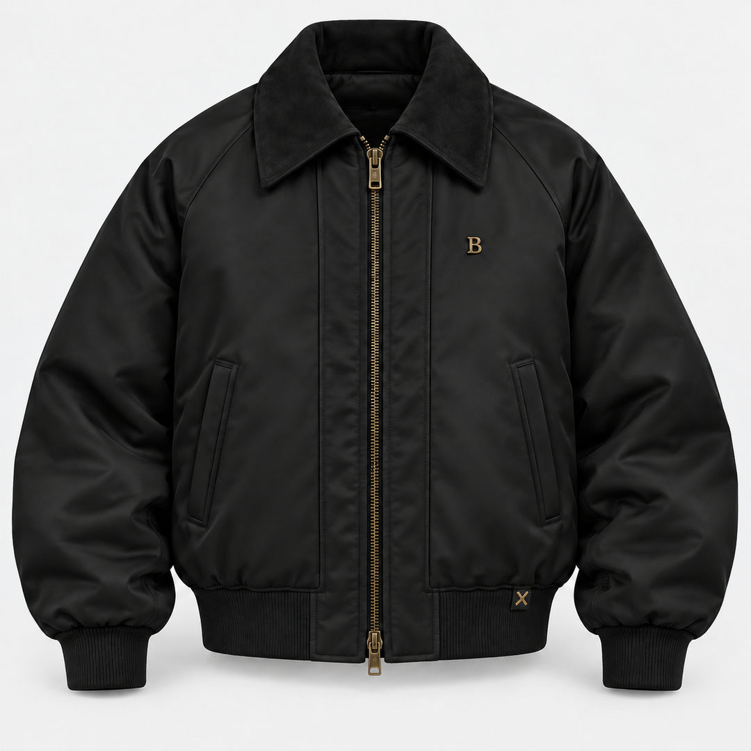 BIMOOX Zenvik Winterjacke – Schwarz – Vorne