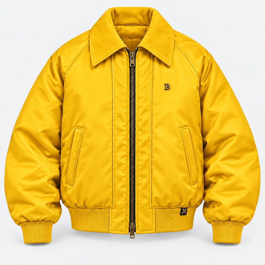 BIMOOX Zenvik Winterjacke – Gelb – Vorne