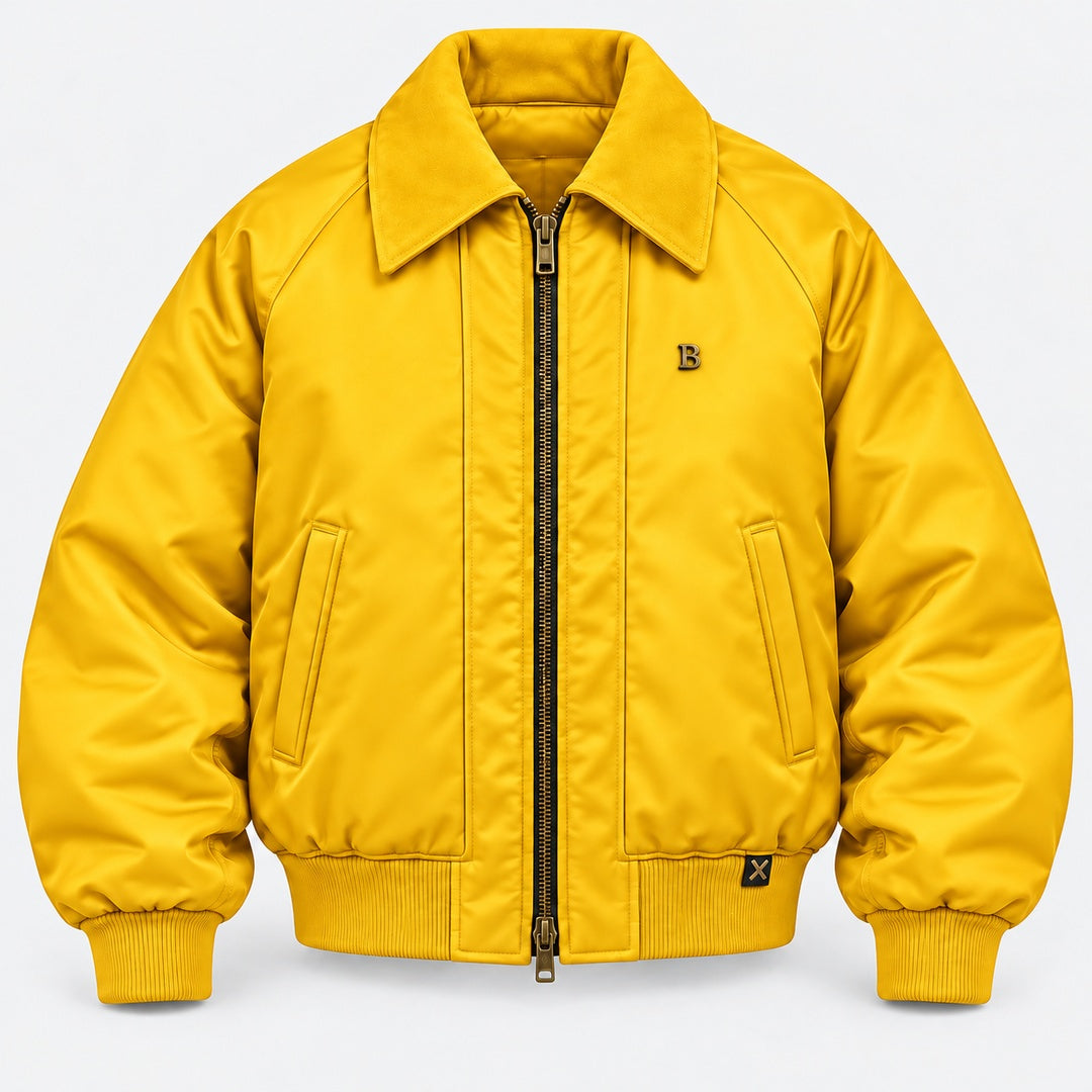 BIMOOX Zenvik Winterjacke – Gelb – Vorne