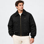BIMOOX Zenvik Winterjacke – Schwarz – Model-Mann