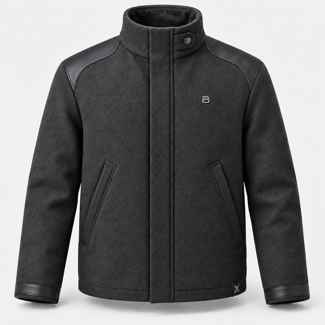 BIMOOX Ardelon Winterjacke – Grau – Vorne