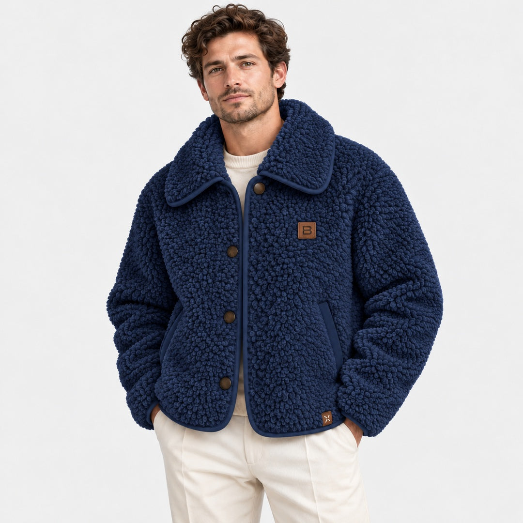 BIMOOX Virello Winterjacke – Navy – Model-Mann