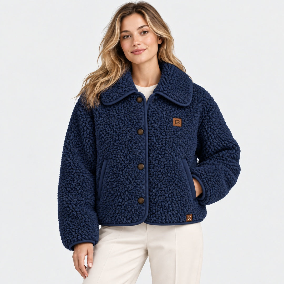 BIMOOX Virello Winterjacke – Navy – Model-Frau