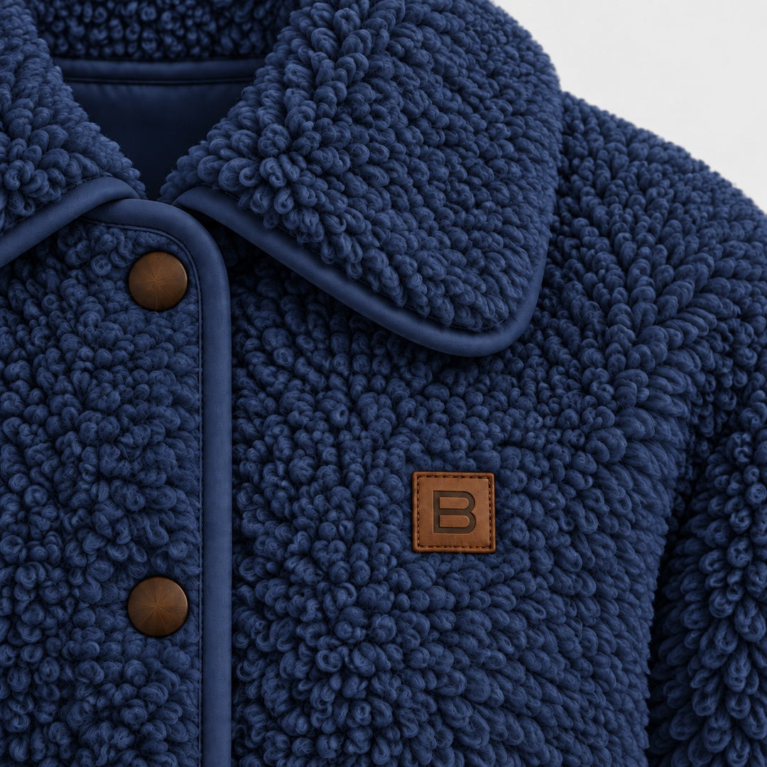BIMOOX Virello Winterjacke – Navy – Detail