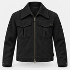 BIMOOX Korvian Winterjacke – Schwarz – Vorne