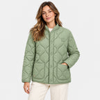 BIMOOX Elunara Winterjacke – Hellgrün – Model-Frau