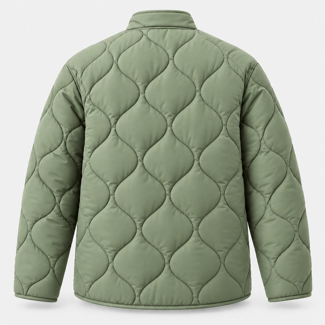 BIMOOX Elunara Winterjacke – Hellgrün – Hinten