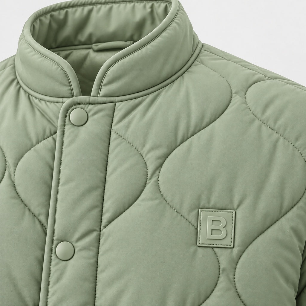 BIMOOX Elunara Winterjacke – Hellgrün – Detail