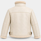 BIMOOX Sovelle Winterjacke – Cremeweiß – Hinten