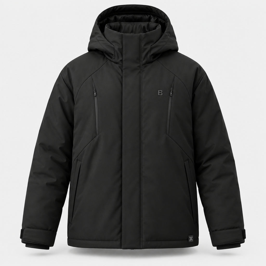 BIMOOX Mirevya Winterjacke – Schwarz – Vorne