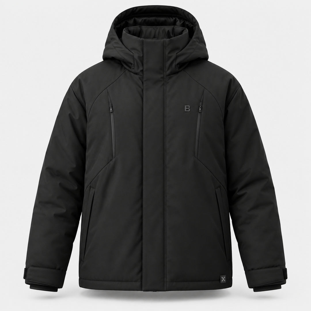 BIMOOX Mirevya Winterjacke – Schwarz – Vorne