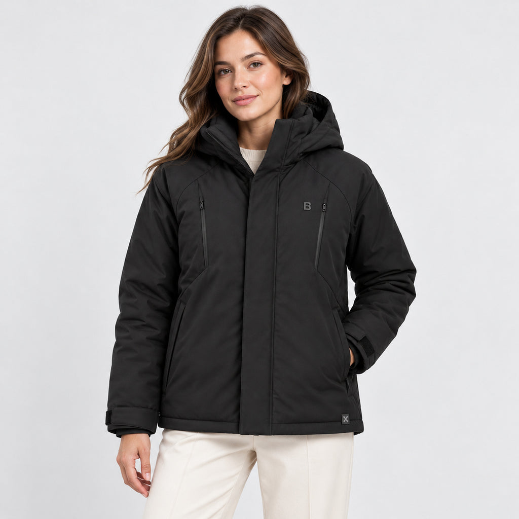 BIMOOX Mirevya Winterjacke – Schwarz – Model-Frau
