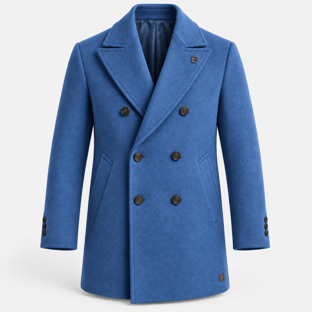 BIMOOX Tavelle Winterjacke – Blau – Vorne