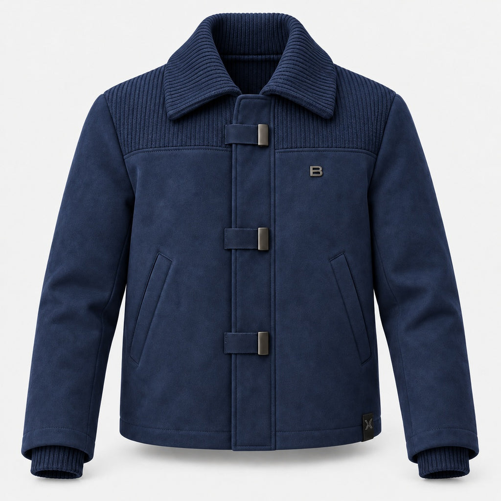 BIMOOX Venro Winterjacke – Navy – Vorne