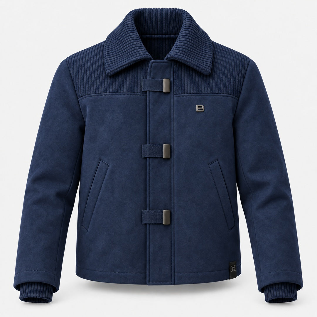 BIMOOX Venro Winterjacke – Navy – Vorne