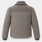 BIMOOX Venro Winterjacke – Grau – Hinten
