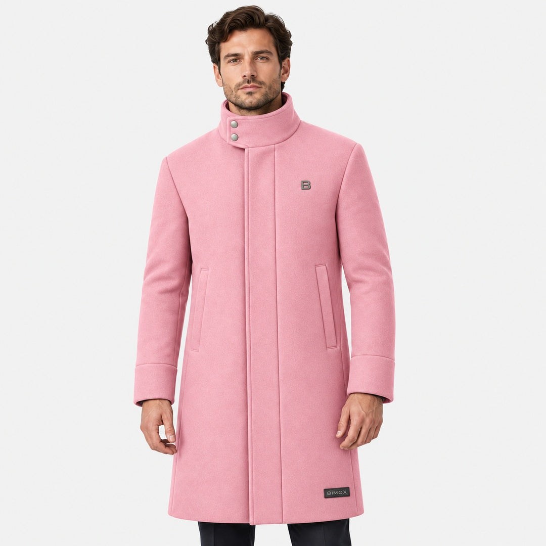 BIMOOX Rosvella Winterjacke – Rosa – Model-Mann
