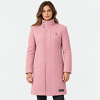 BIMOOX Rosvella Winterjacke – Rosa – Model-Frau