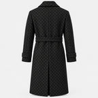 BIMOOX Orenza Winterjacke – Schwarz mit Monogramm – Hinten