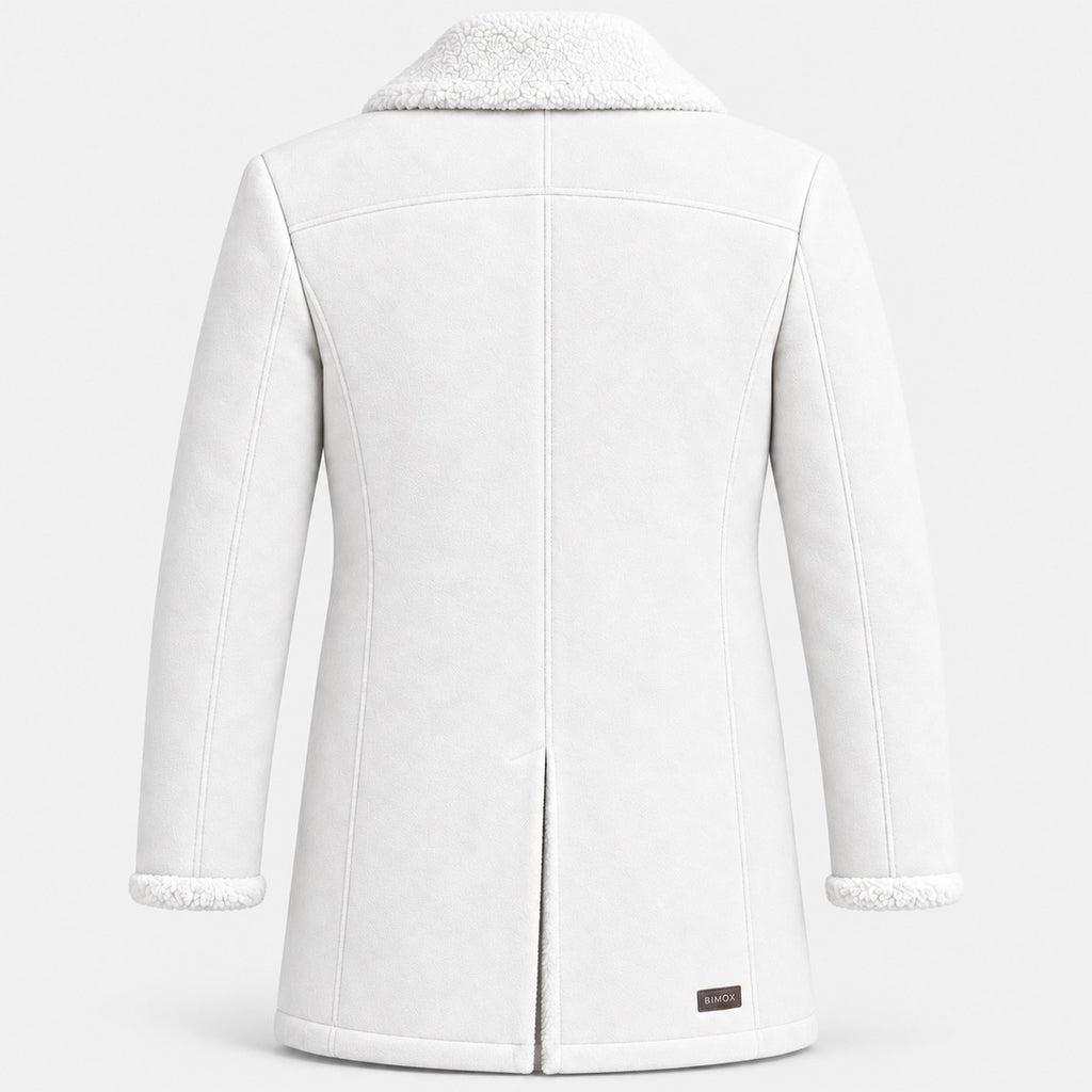 BIMOOX Alvessa Winterjacke – Weiß – Hinten