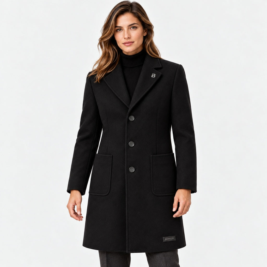 BIMOOX Kavor Winterjacke – Schwarz – Model-Frau