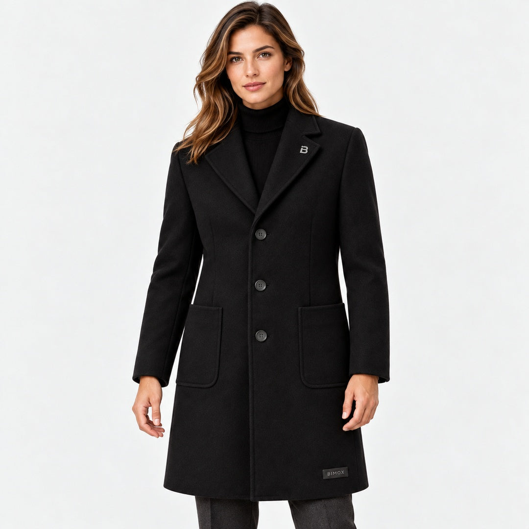BIMOOX Kavor Winterjacke – Schwarz – Model-Frau