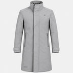BIMOOX Velsaro Winterjacke – Hellgrau – Vorne