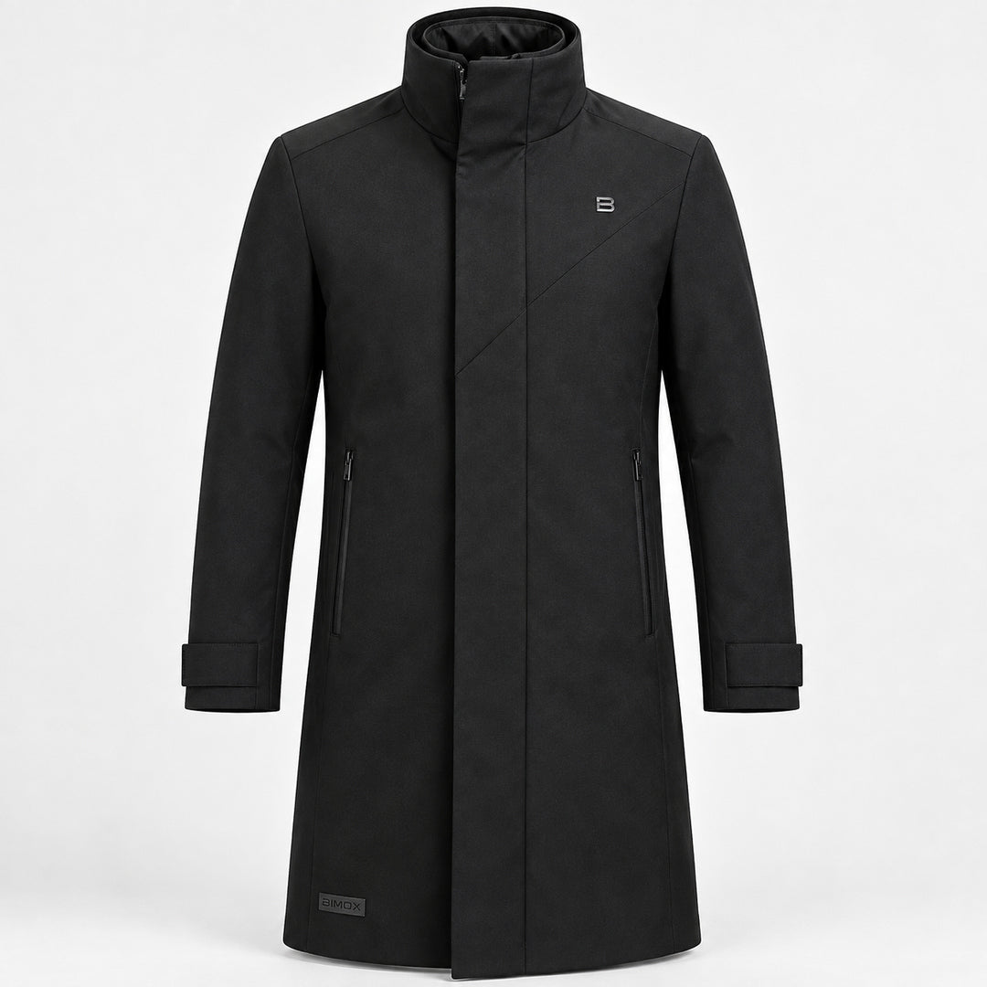 BIMOOX Velsaro Winterjacke – Schwarz – Vorne