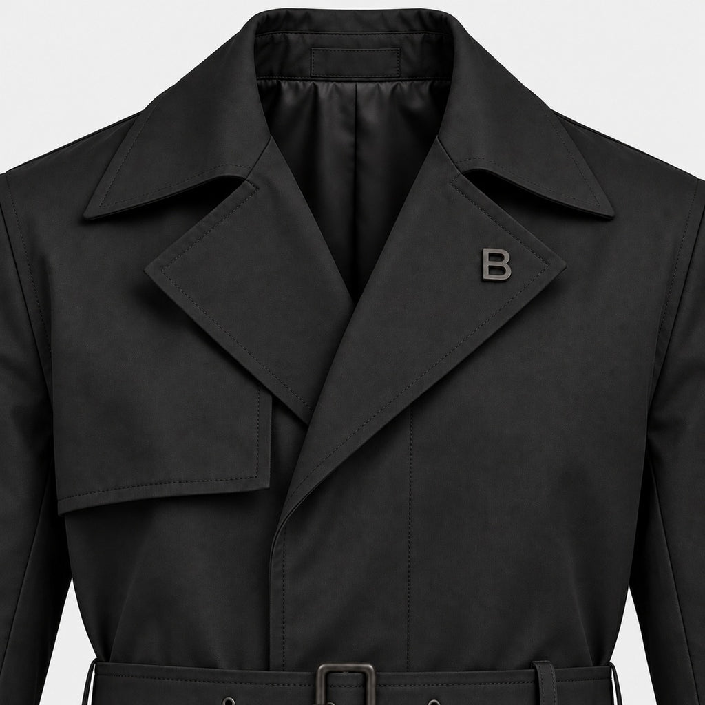BIMOOX Morvella Winterjacke – Schwarz – Detail