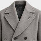 BIMOOX Ardovin Winterjacke – Grau – Detail